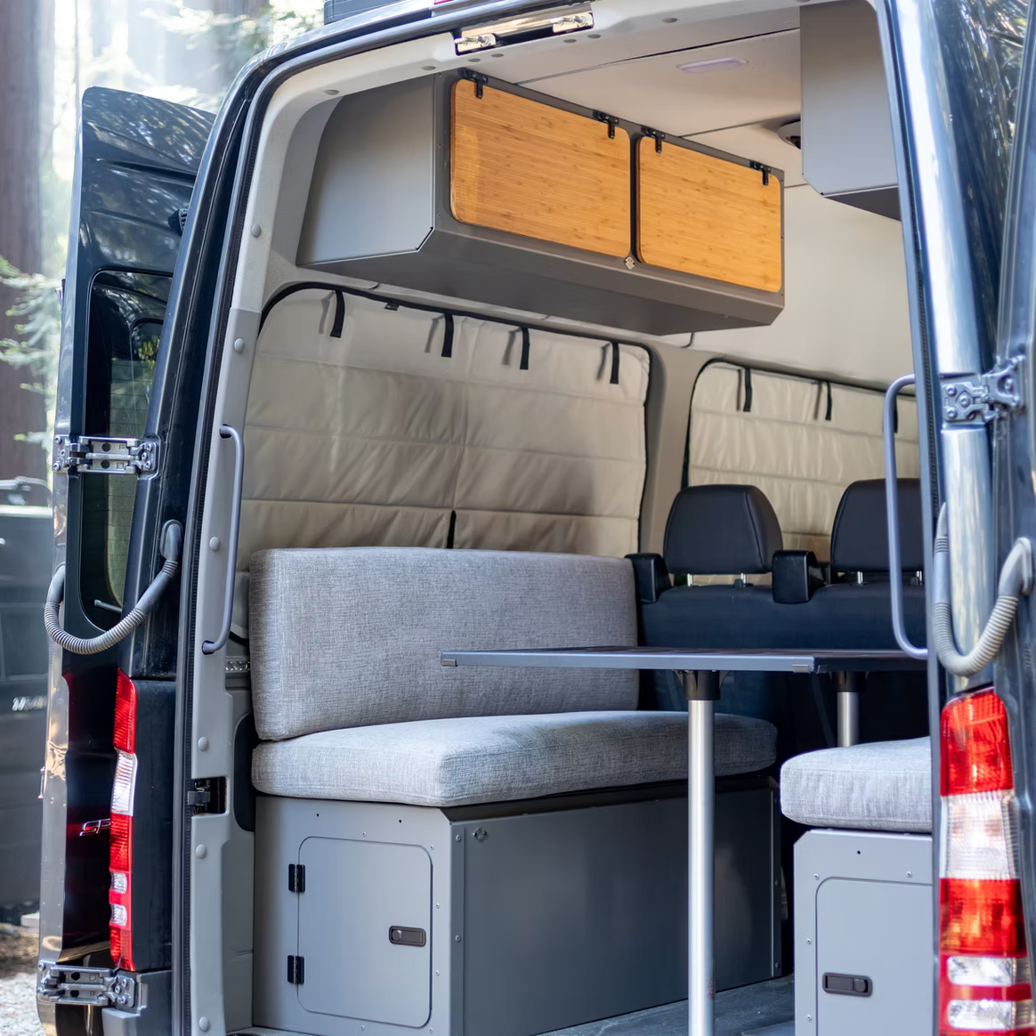 Sprinter Stealth Passenger Van Middle Window Covers
