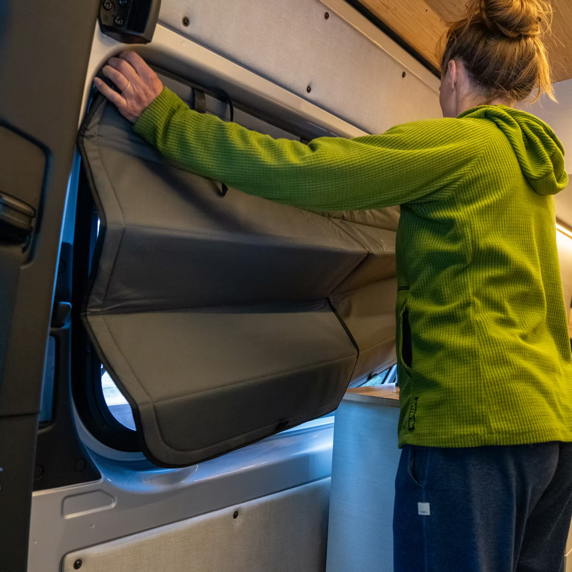 Sprinter Stealth Sliding Door Window Cover