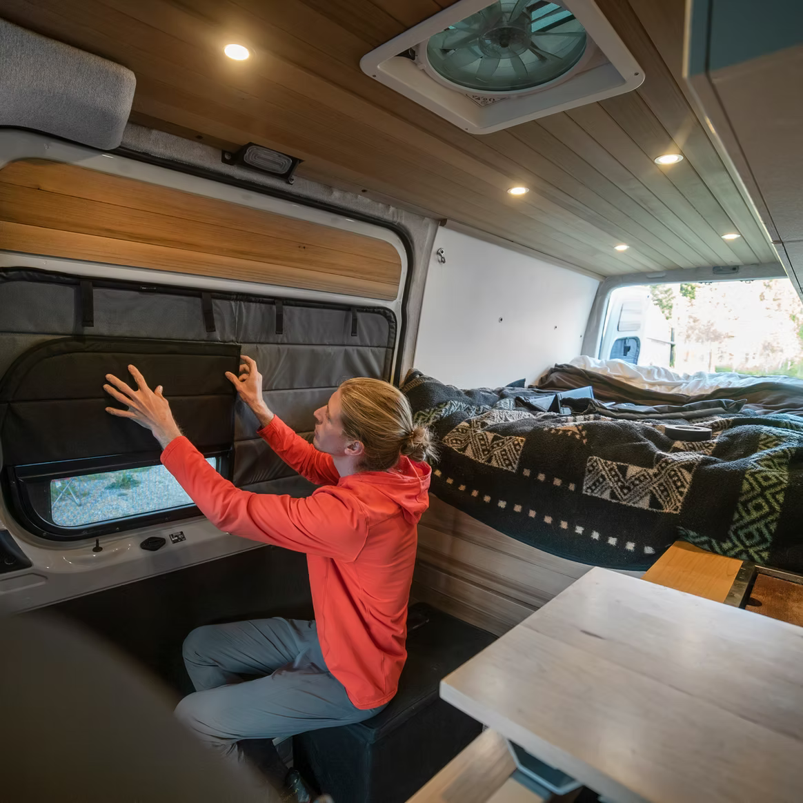 Sprinter Stealth Sliding Door Window Cover