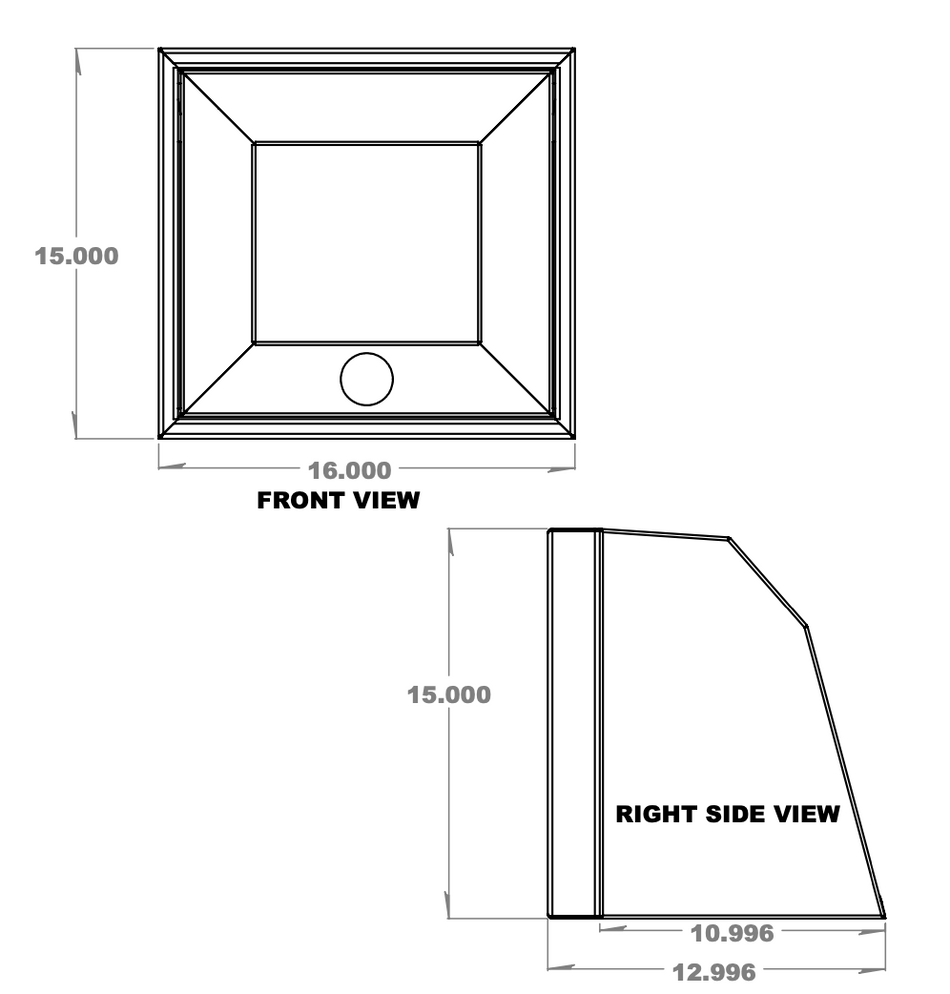 Aluminum Upper Cabinet