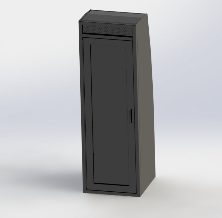 Load video: Aluminum Shower Stall