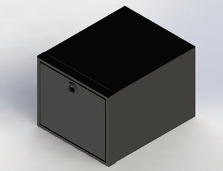 Single Drawer Aluminum Cabinet