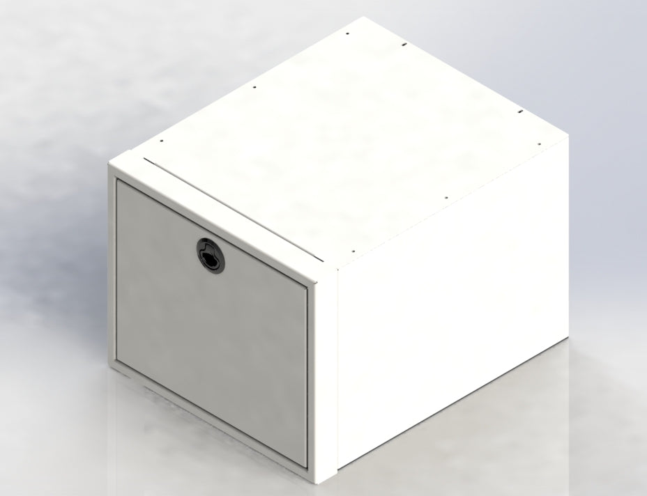 Single Drawer Aluminum Cabinet