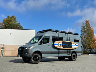 Sprinter Aluminum Roof Rack With Perforated Deck