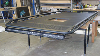 Sprinter Aluminum Roof Rack With Perforated Deck