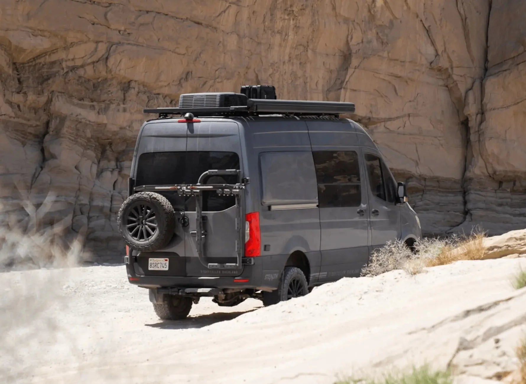 Sprinter Bike Rack and Box Carrier: Rear Door B2 Classic