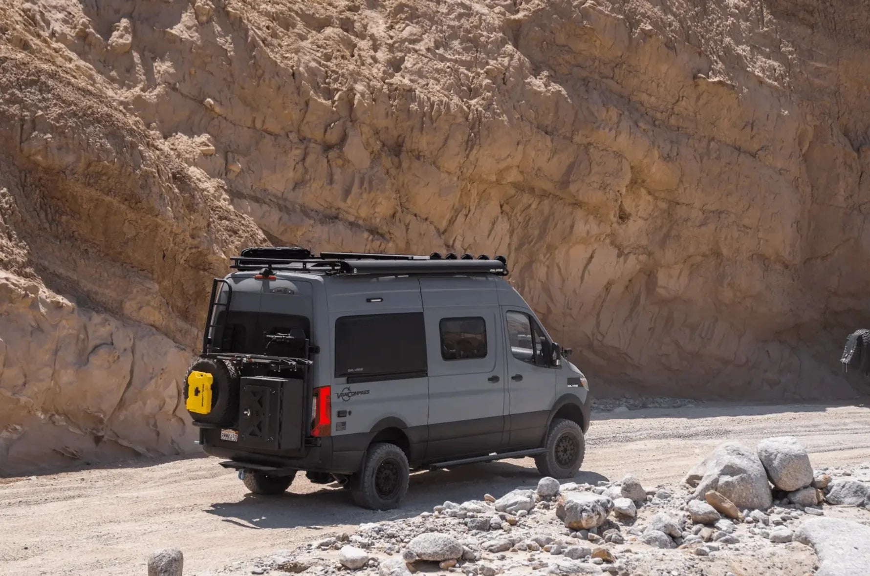 Sprinter Bike Rack and Box Carrier: Rear Door B2 Classic