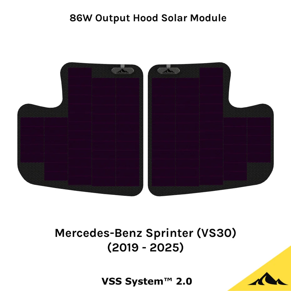 Sprinter (VS30) (2019-2025) | Hood / Bonnet Solar Panel | VSS System™ 2.0