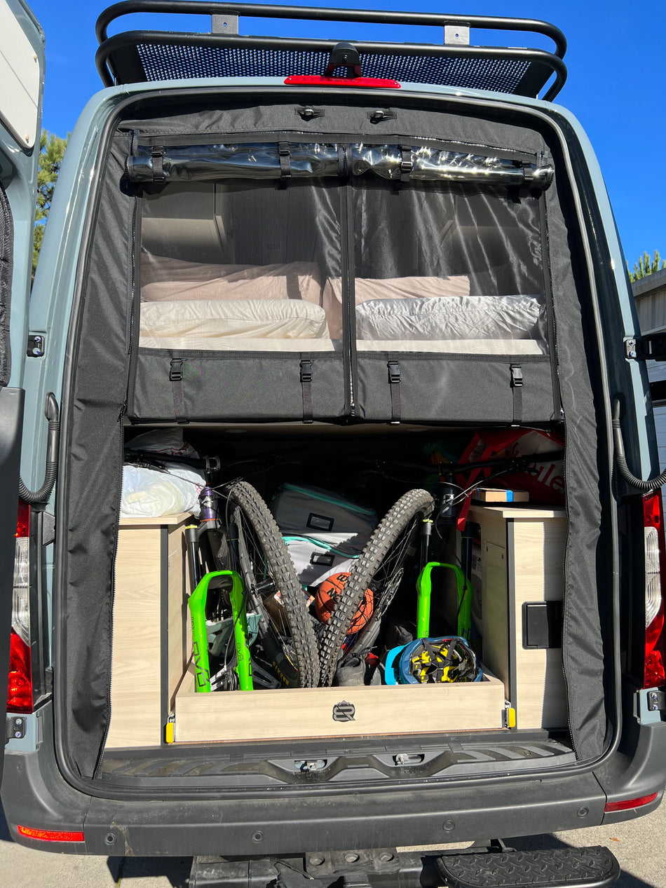 Sprinter Rear Garage V2 Insect Bug Screen- High Roof
