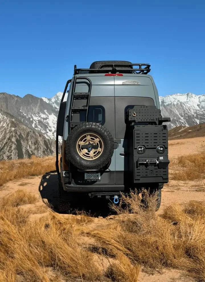 Sprinter Tire Carrier + Ladder : Explorer (2019+)