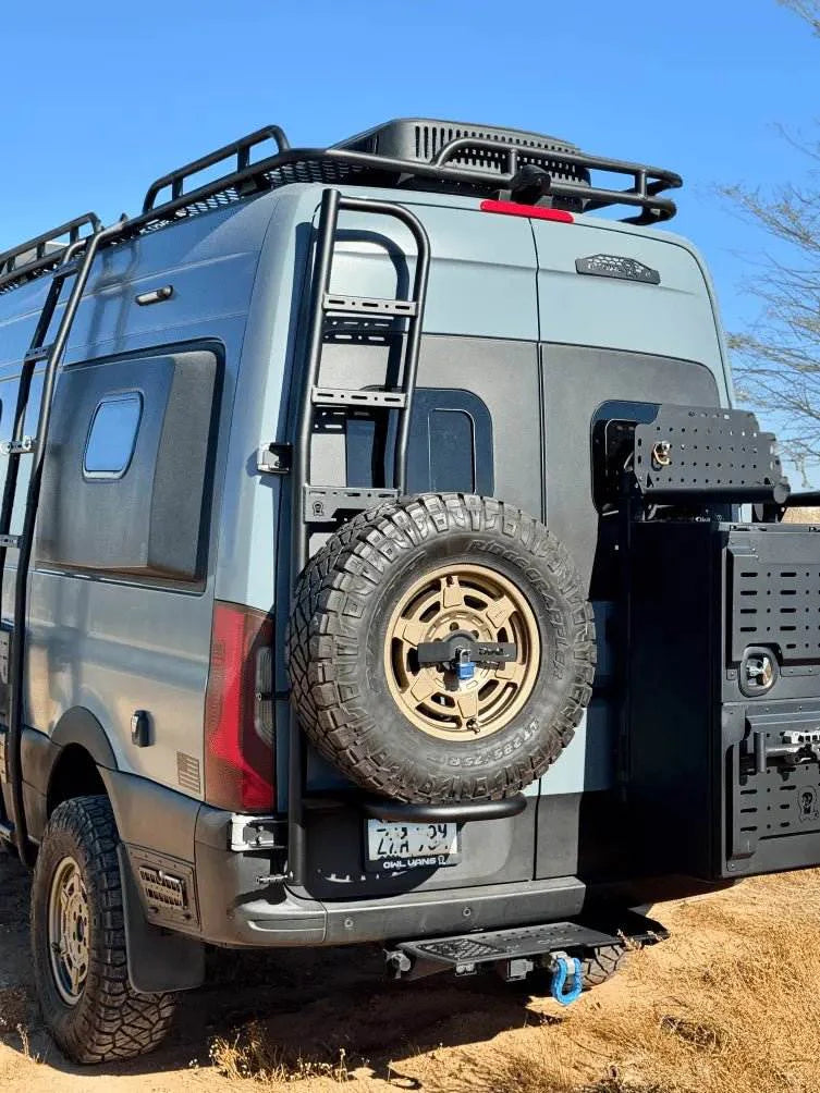 Sprinter Tire Carrier + Ladder : Explorer (2019+)