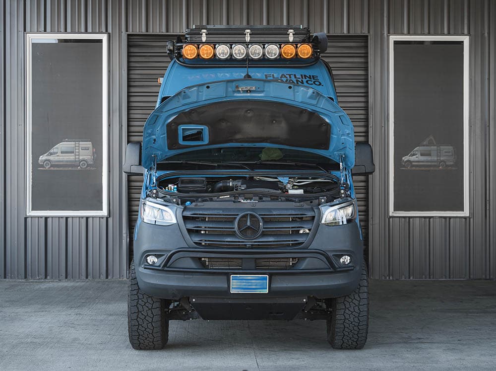Sprinter Hood Strut Kit