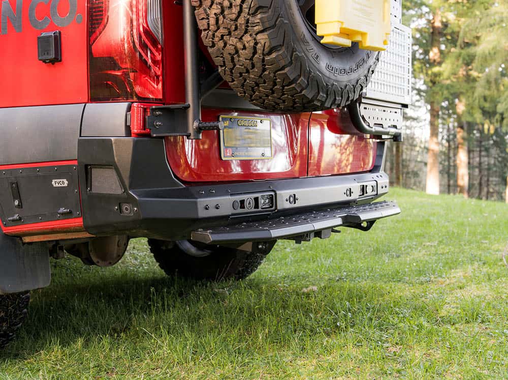 Sprinter Rear Plate Step