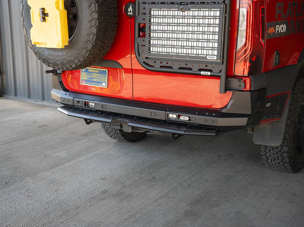 Sprinter Rear Plate Step