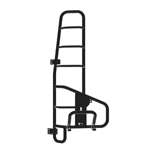 Load video: Sprinter 2-in-1 Tire Ladder Carrier