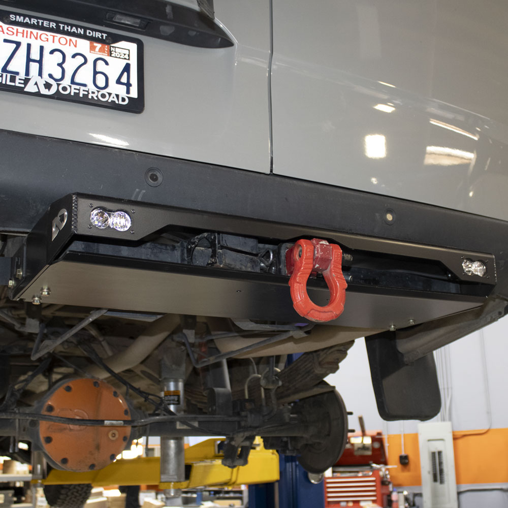 StepShield Pro Sprinter Hitch Step & Skid Plate by Agile Offroad