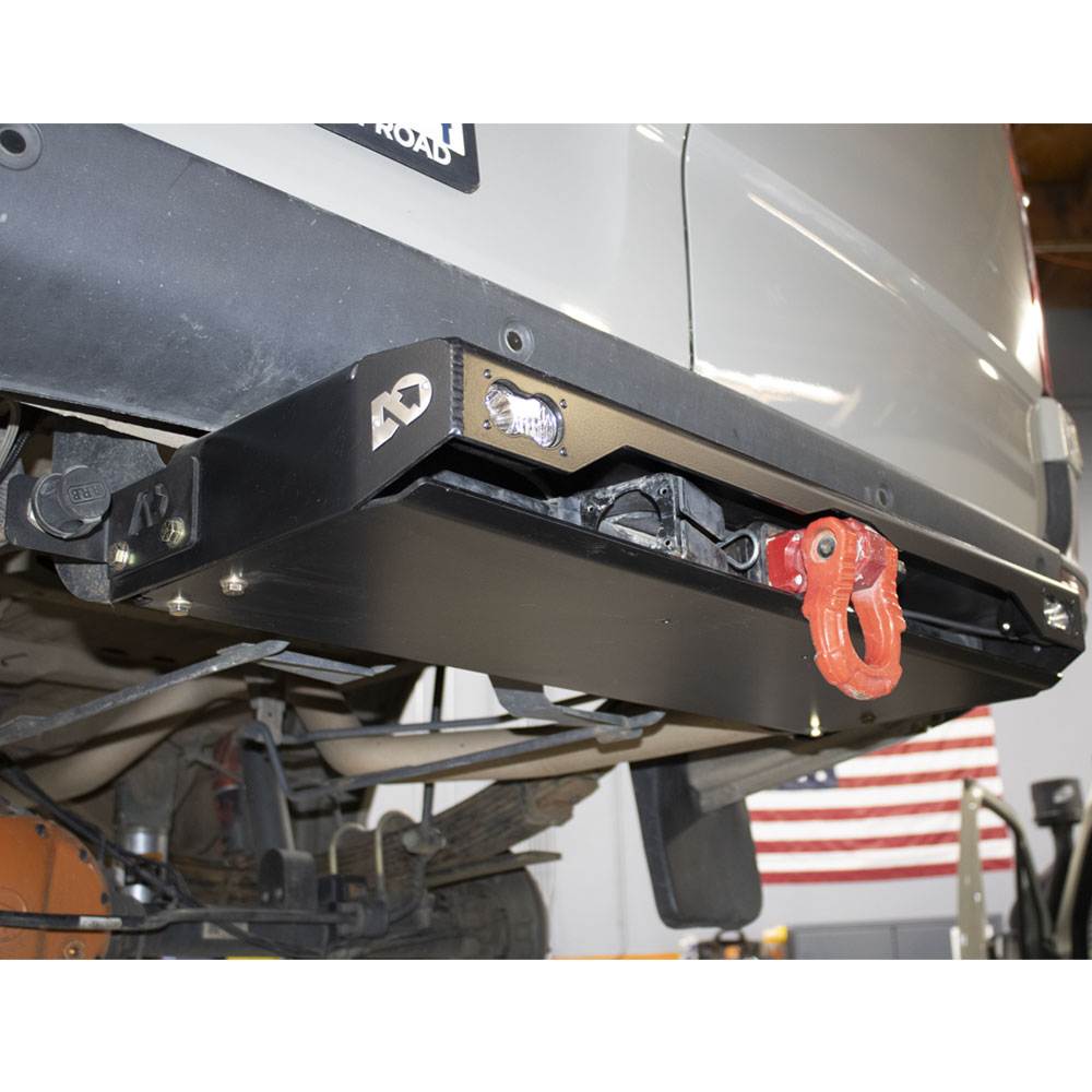 StepShield Pro Sprinter Hitch Step & Skid Plate by Agile Offroad