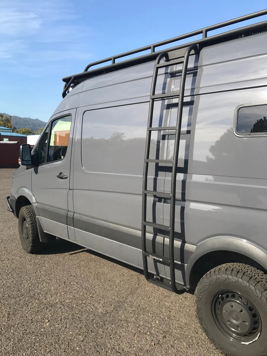 Straight Side Ladder-High Roof