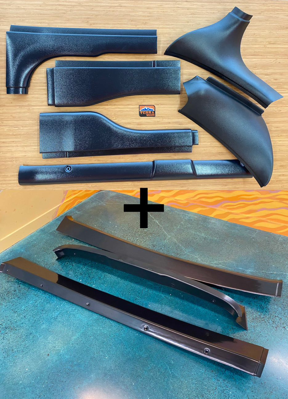 Tidy Trim Bundle for Sprinter Vans | Full Front + Rear Interior Finishing Kit