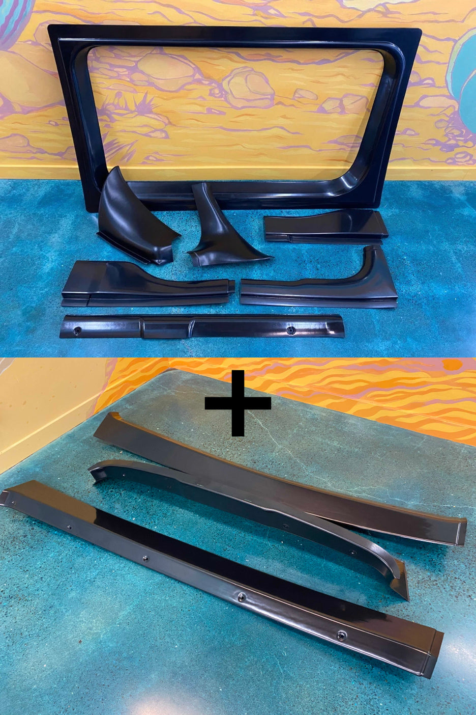 Tidy Trim Bundle for Sprinter Vans | Full Front + Rear Interior Finishing Kit