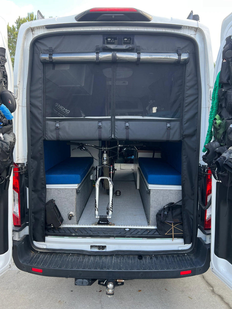 Transit Rear Garage Insect Screen V2