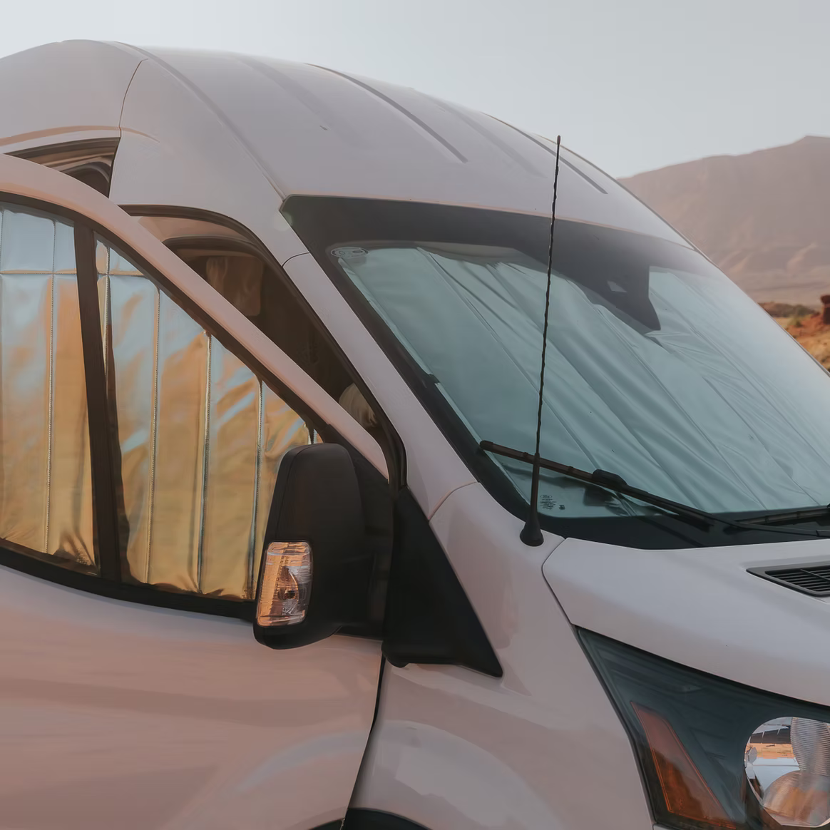 Transit Reflective Front Windshield Cover
