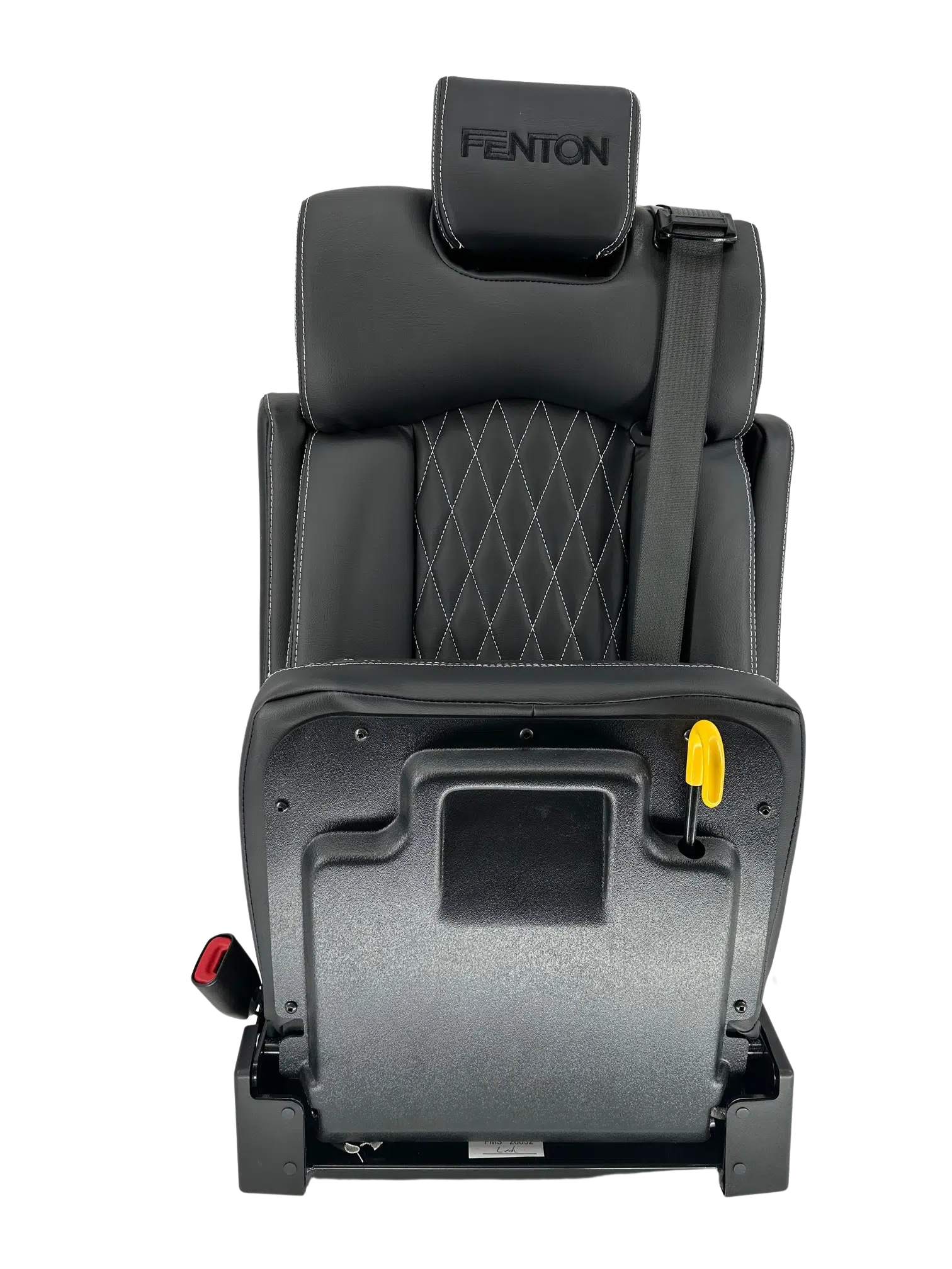 Trieste Flip Seat with Black E-Coat AbiliTrax Pod and Step-N-Lock Base