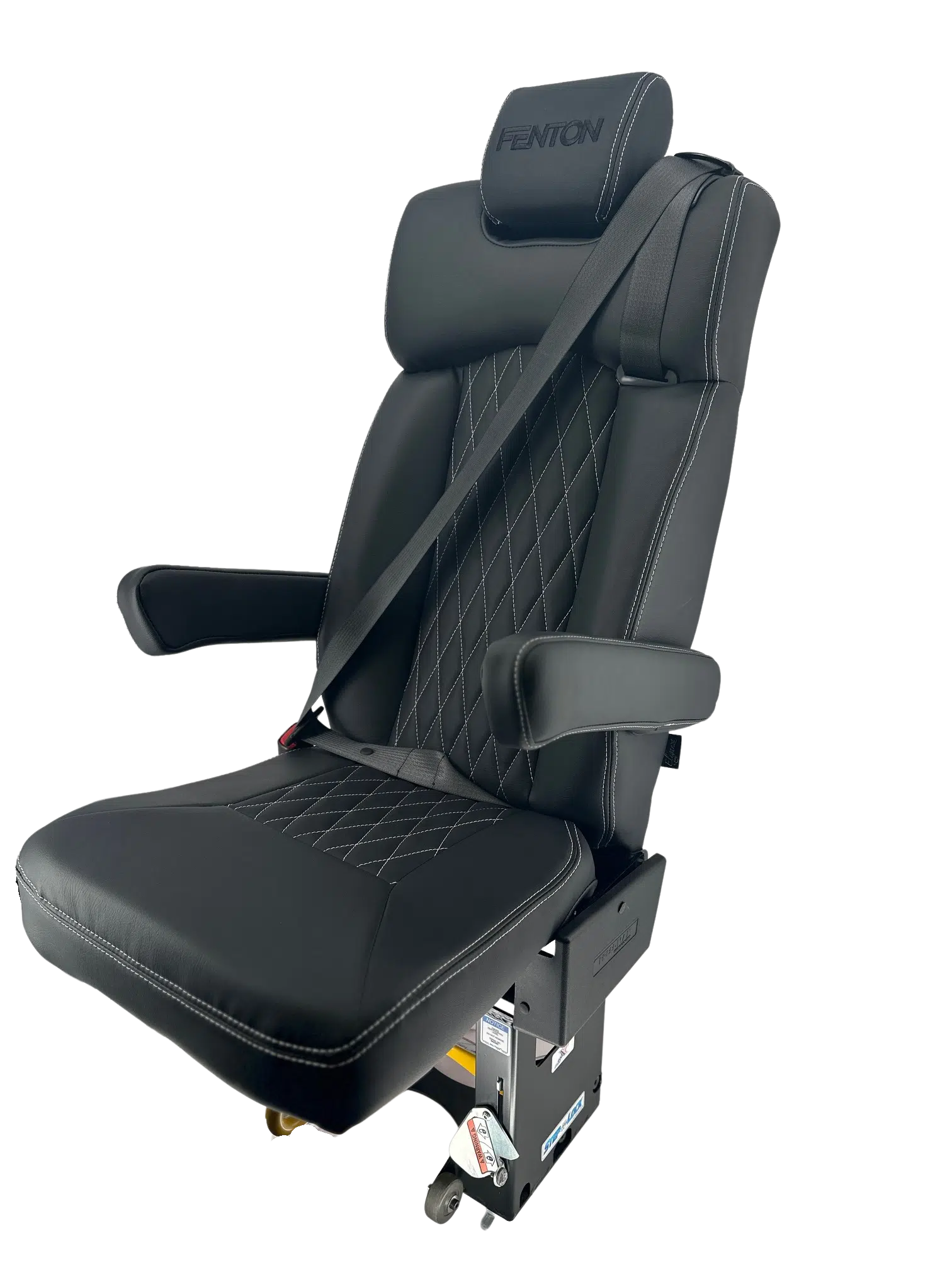 Trieste Flip Seat with Stainless Steel AbiliTrax Pod and Step-N-Lock Base