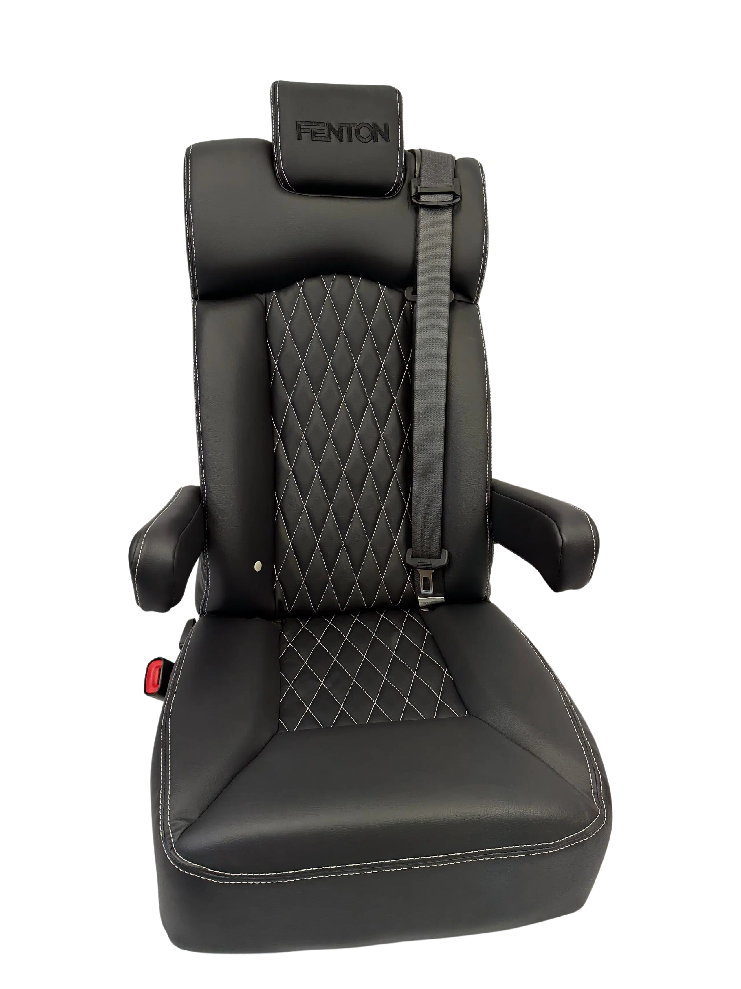 Trieste Rigid Recline Seat with Black E-Coat AbiliTrax Pod and Step-N-Lock Base