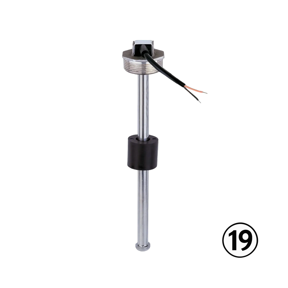 KUS S5U-19 Water Level Sensor – 1.5" NPT (19" Probe)