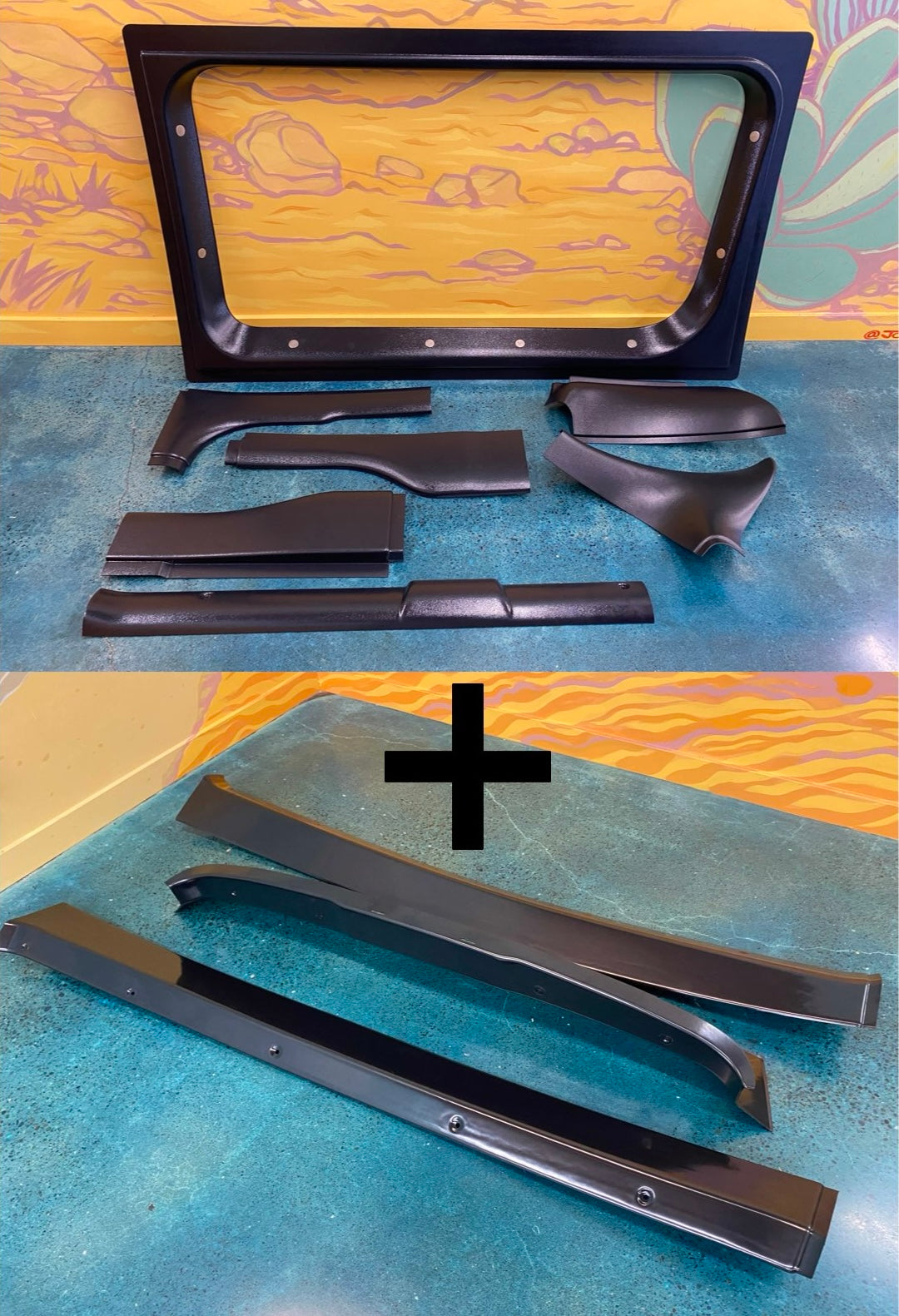 Tidy Trim Bundle for Sprinter Vans | Full Front + Rear Interior Finishing Kit