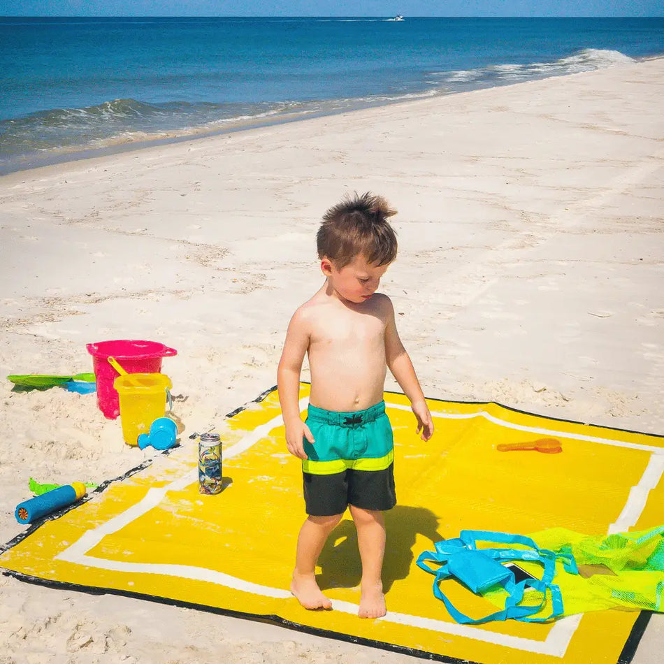 5×7 Outdoor Mat – Aspen Yellow