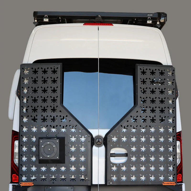 Sprinter Rv's Back Racks nVader Sprinter Rear Rack – Alpine Van Works, LLC