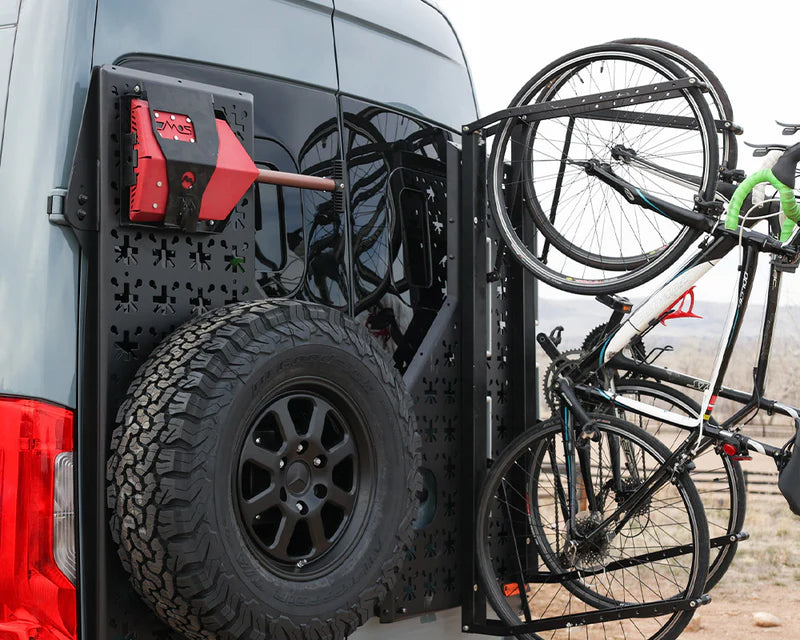 Sprinter Rear Generator Rack nVader Sprinter Rear Rack – Alpine Van Works, LLC