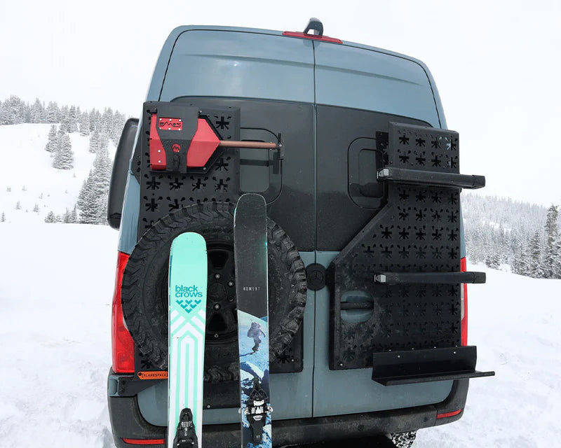 Sprinter Rear Generator Rack nVader Sprinter Rear Rack – Alpine Van Works, LLC