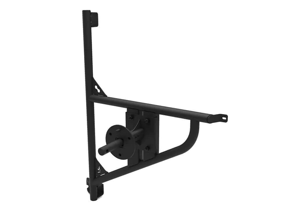 Load video: Sprinter Rear Tire Carrier