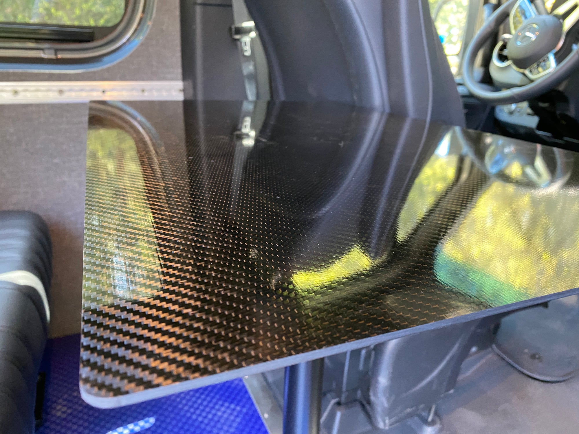 3K Carbon Fiber Table – Alpine Van Works, LLC